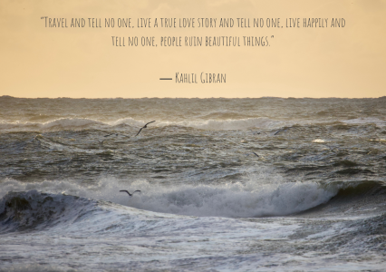 travel and tell no one